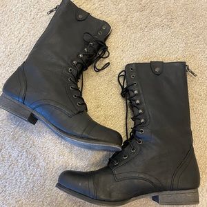 Steve Madden combat boots